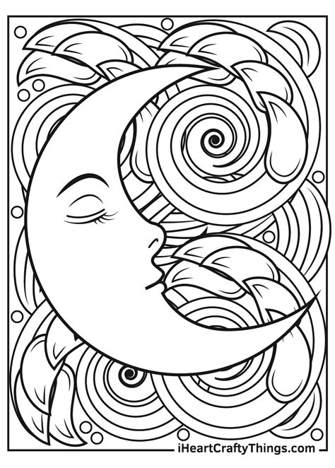 Dive into the World of Astrology and Moon Magic with Coloring